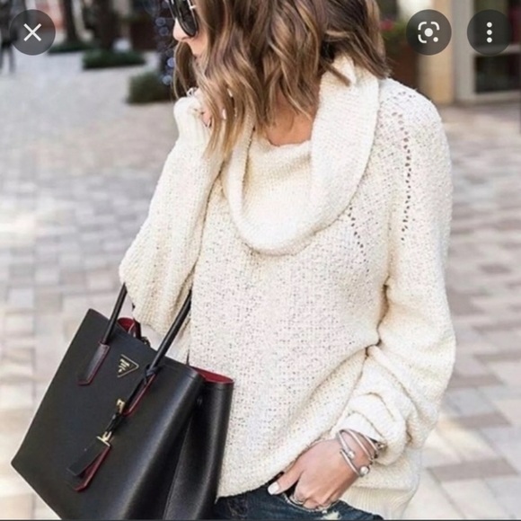 Free People Sweaters - |FREE People| By Your Side Cowl Neck Sweater Size S